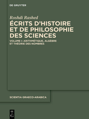 cover image of Arithmétique, Algèbre et Théorie des Nombres
